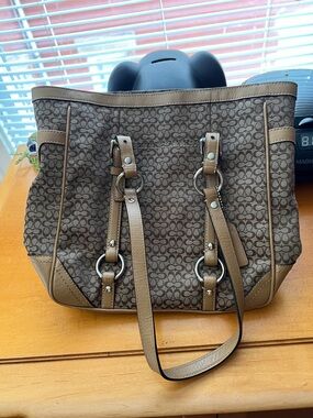 Coach Signature Tote Bag